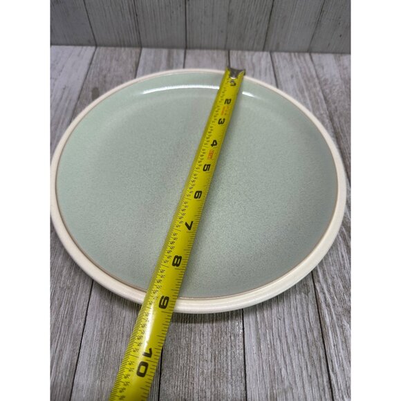 Vtg Denby Energy 9" DIA Plate Celadon Cream Stoneware England Retired K - Picture 4 of 6
